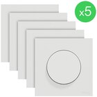 Lot 5 interrupteurs ou prises complet ODACE - SCHNEIDER ELECTRIC à 25,90 € dans le catalogue Weldom