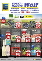 Aktueller EDEKA Discounter Prospekt in Saerbeck und Umgebung, "Aktuelle Angebote" mit 24 Seiten, 10.02.2025 - 15.02.2025