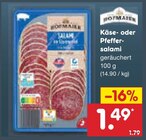 Käse-Salami von Rothmaier für 1,49 € bei Netto Marken-Discount im Angebot Käse-Salami von Rothmaier im aktuellen Netto Marken-Discount Prospekt