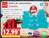 Promo Boîtes de conservation à 12,99 € dans le catalogue Norma à Liverdun