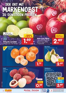 Birnen im Netto Marken-Discount Prospekt "Aktuelle Angebote" mit 62 Seiten (Dresden)