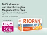 Magen Gel Stick-Pack Beutel bei mea - meine apotheke im Prospekt "" für 12,25 €