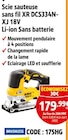 Scie sauteuse sans fil XR DCS334N-XJ 18V Li-ion Sans batterie - DEWALT dans le catalogue Screwfix