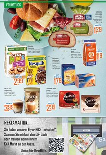 Kaffeepads im K+K - Klaas & Kock Prospekt "Wenn Lebensmittel, dann K+K" mit 12 Seiten (Essen)