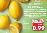 Kaufland Borken - Spanische Zitronen Angebot im Prospekt Spanische Zitronen bei Kaufland im Borken Prospekt für 0,99 €