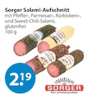 Salami-Aufschnitt mit Pfeffer im V-Markt Prospekt Salami-Aufschnitt mit Pfeffer von Sorger im aktuellen V-Markt Prospekt für 2,19 €