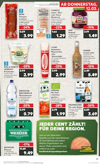 Krombacher im aktuellen Kaufland Prospekt (Mettmann) Krombacher im Kaufland Prospekt "Hier bin ich richtig" mit 66 Seiten (Mettmann)