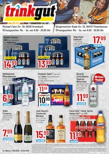 Aktueller Trinkgut Prospekt für Münsterhausen und Ungebung, Seiten zum blättern Trinkgut Prospekt Aktuelle Angebote mit Seiten in Münsterhausen und Umgebung