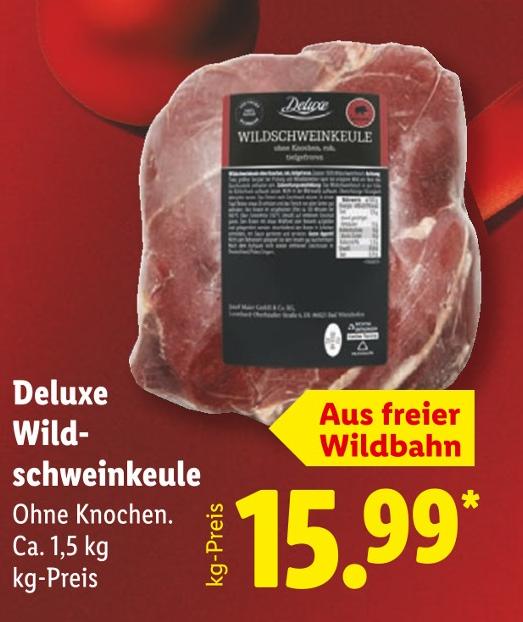 Wildschweinkeule