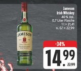 Irish Whiskey im Angebot bei EDEKA in Altenburg Irish Whiskey Angebote von Jameson bei EDEKA Altenburg für 14,99 €