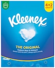 BOITE MOUCHOIRS THE ORIGINAL X4+2 BOITES OFFERTES - KLEENEX dans le catalogue Intermarché