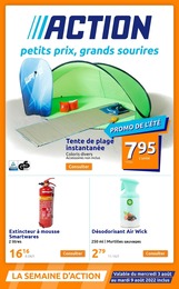 Catalogue Action à Lux, avec 26 pages Prospectus Action à Lux, "petits prix, grands sourires", 26 pages, 03/08/2022 - 10/08/2022