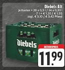 Alt Angebote von Diebels bei EDEKA Schwerte für 11,99 €