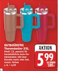 Thermobecher XXL von Gut&Günstig für 5,99 € bei E center im Angebot Thermobecher XXL von Gut&Günstig im aktuellen E center Prospekt