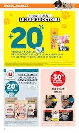 Promos Croquettes Chien dans le catalogue "Halloween À PRIX BAS" de Super U Croquettes Chien en promo dans le catalogue Super U à la page 16