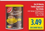 Family Cappuccino Typ Schoko im Angebot bei diska in Weiden Family Cappuccino Typ Schoko Angebote von Gut & Günstig bei diska Weiden für 3,49 €