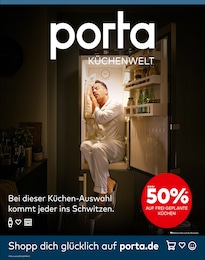 porta Möbel Prospekt für Gebstedt: Bei dieser Küchen-Auswahl kommt jeder ins Schwitzen., 8 Seiten, 25.07.2022 - 10.09.2022