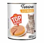 Terrine à la volaille pour chat - TOP BUDGET en promo chez Intermarché Terrine à la volaille pour chat - TOP BUDGET dans le catalogue Intermarché