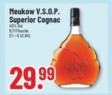 V.S.O.P. Superior Cognac im Angebot bei Trinkgut in Moers V.S.O.P. Superior Cognac Angebote von Meukow bei Trinkgut Moers für 29,99 €