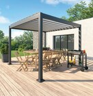 Pergola bioclimatique manuel Caly 3 x 3 m en promo chez Mr.Bricolage Saintes à 990,00 €