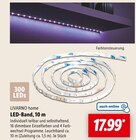LED-Band, 10 m von LIVARNO home im aktuellen Lidl Prospekt