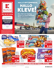 Kaufland Prospekt für Kleve mit 60 Seiten Kaufland Prospekt für Kleve: "Hier bin ich richtig", 60 Seiten, 23.07.2026 - 29.07.2026