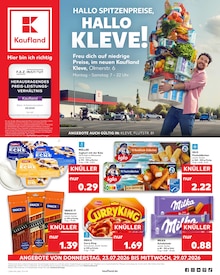Aktueller Kaufland Prospekt "Hier bin ich richtig" für Kleve Aktueller Kaufland Prospekt für Kleve mit Seiten