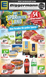 Aktueller EDEKA Prospekt mit Wurst, "Aktuelle Angebote", Seite 1