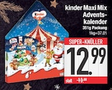 Maxi Mix Adventskalender im EDEKA Prospekt Maxi Mix Adventskalender von Kinder im aktuellen EDEKA Prospekt für 12,99 €
