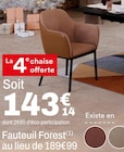 Fauteuil Forest à 143,14 € dans le catalogue But