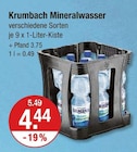 Mineralwasser von Krumbach im aktuellen V-Markt Prospekt für 4,44 €