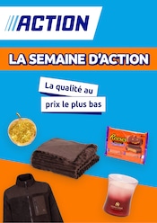Prospectus Action "LA SEMAINE D'ACTION" en cours à Bourg-en-Bresse, Page 1 Catalogue Action en cours à Bourg-en-Bresse, "LA SEMAINE D'ACTION", Page 1
