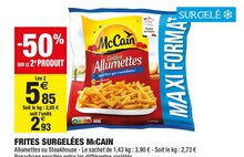 Carrefour Market Arcueil - Frites surgelées Promo Frites surgelées dans le catalogue Carrefour Market "La rentrée encore moins chère" à Arcueil
