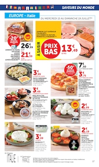 Promotion Burrata dans le prospectus Super U, valable du 15/07/2026 au 26/07/2026 Promo Burrata dans le catalogue Super U du moment à la page 17