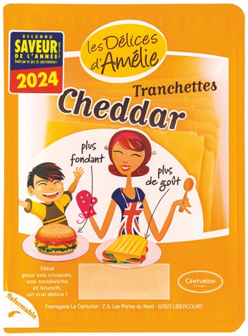 Les Délices d'Amélie Tranchettes Cheddar Colruyt Magnum