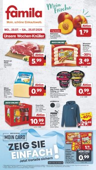 famila Nordwest Prospekt der aktuellen Woche, gültig von 20.07.2026 bis 25.07.2026 Aktueller famila Nordwest Prospekt "Markt - Angebote" mit 47 Seiten