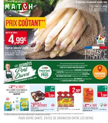 Prospectus Supermarchés Match à Hinges, "C'EST TOUS LES JOURS LE MARCHÉ", 16 pages de promos valables du 03/04/2024 au 14/04/2024