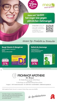 Aktueller mea - meine apotheke Prospekt (Swisttal, 4 Seiten zum blättern mea - meine apotheke Prospekt Unsere Oktober-Angebote mit 4 Seiten