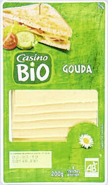 Casino Supermarchés Ploemeur - Tranchettes Gouda 29% M.G. Promo Tranchettes Gouda 29% M.G. dans le catalogue Casino Supermarchés "Cahier salon de la marque Casino" à Ploemeur