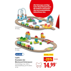 Eisenbahn-Set Unterwasser