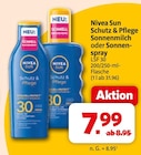 Schutz & Pflege Sonnenmilch Angebote von Nivea bei Markant Nordwest Bünde für 7,99 €
