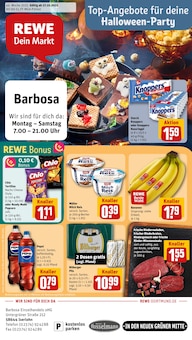 REWE Prospekt der Woche "Dein Markt" Seite 1, 27.10.2025 bis 01.11.2025 für Iserlohn Aktueller REWE Prospekt "Dein Markt" Seite 1 von 36 Seiten für Iserlohn