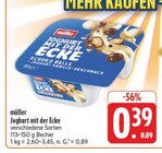 EDEKA Oberkotzau - Joghurt mit der Ecke Angebot im Prospekt Joghurt mit der Ecke bei EDEKA im Oberkotzau Prospekt für 0,39 €