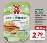 Vegane Mühlen Bratwurst von Rügenwalder für 2,79 € bei famila Nordwest im Angebot Vegane Mühlen Bratwurst von Rügenwalder im aktuellen famila Nordwest Prospekt