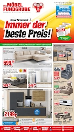 Sofa Angebot im aktuellen Die Möbelfundgrube Prospekt auf Seite 1