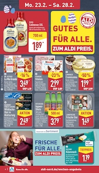 Monte Angebot im ALDI Nord Prospekt, gültig von 23.02.2026 bis 28.02.2026 Monte Angebot im aktuellen ALDI Nord Prospekt auf Seite 10