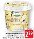 Vanille Joghurt Mild Angebote von Milchwerke Schwaben bei EDEKA Schwäbisch Gmünd für 2,29 €