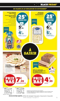 Promotion Poisson dans le prospectus U Express, valable du 25/11/2025 au 07/12/2025 Promo Poisson dans le catalogue U Express du moment à la page 3
