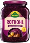 Rotkohl im REWE Prospekt Rotkohl von Kühne im aktuellen REWE Prospekt für 1,29 €
