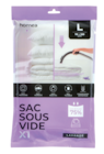 La housse de rangement sous vide aromatique - Homea en promo chez Bazarland Manosque à 1,49 €